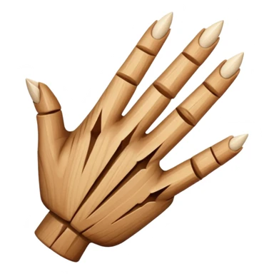 a splinter in finger, only splinter sticker