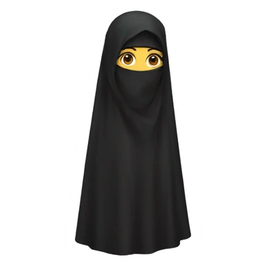 Niqab sticker