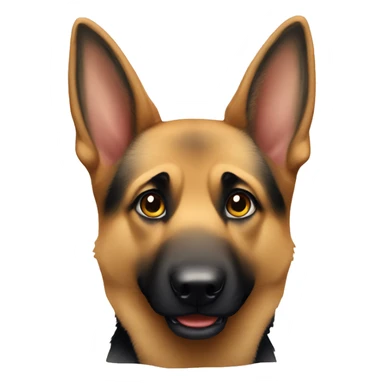 German shepherd cute  sticker