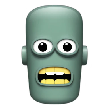 Bender from Futurama sticker