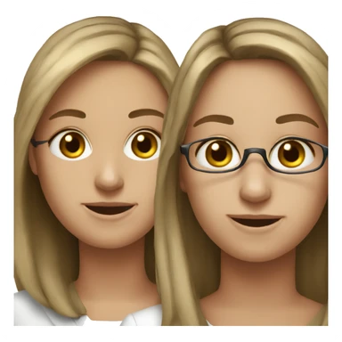 twin interns sticker