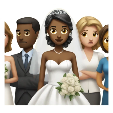 Sister getting married and ignoring me sticker