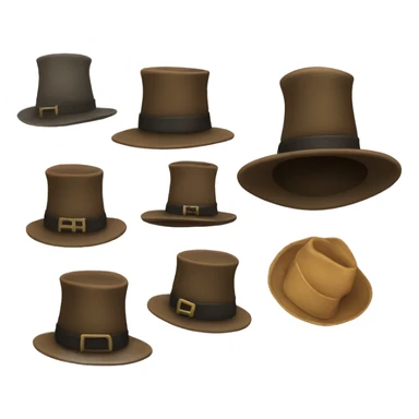pilgrim hat sticker