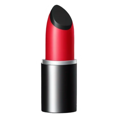A lipstick tube with black base  sticker
