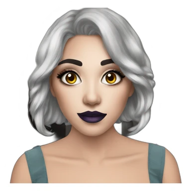 Maquillage halloween sticker