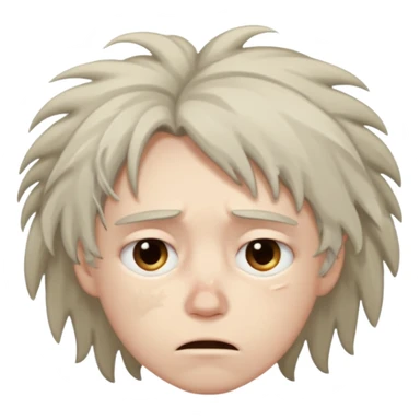 Dull and sleepy Slept for so long to numb feelings sticker