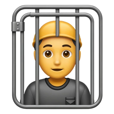 Jail emoji sticker