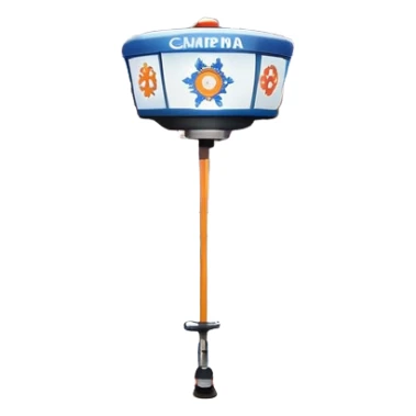 please, An icon featuring the curling rink, with its distinctive circles, and a vibrant crowd in the stands. Snowflakes fall outside the arena, and bright lights illuminate the ice. a curling stone sliding across the ice, with a broom nearby. Transparent background. sticker