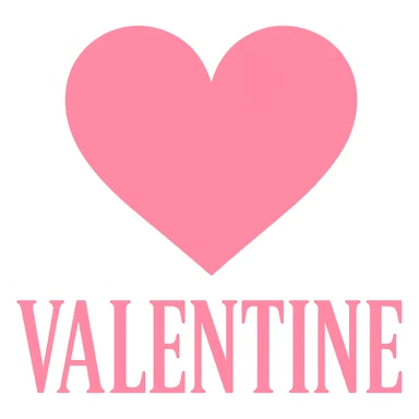 pink Valentine . remove background sticker