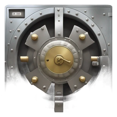 bank vault sticker