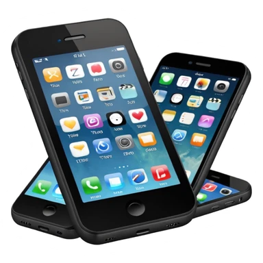 cellphone with no emoji sticker