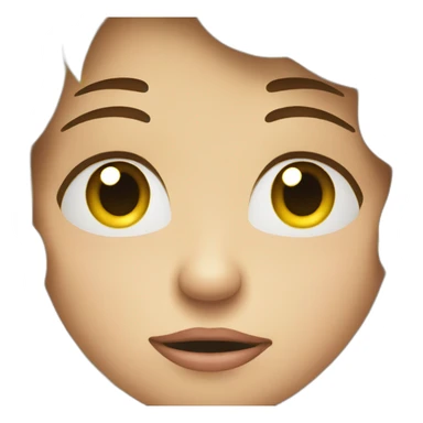 Crying loving face sticker