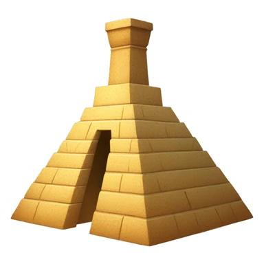 mexican pyramid, tequila bottle sticker
