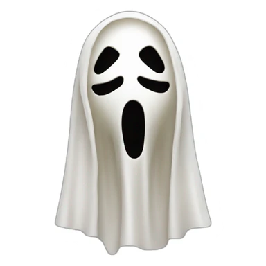 ghostface say hi sticker