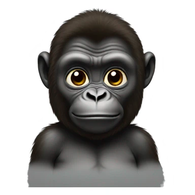 Gorille baby sticker