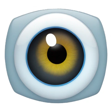  eye with three blue rectangles on the top left sticker