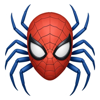 emoji de spiderman dormido sticker