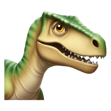 Dinosaur with whiskers  sticker