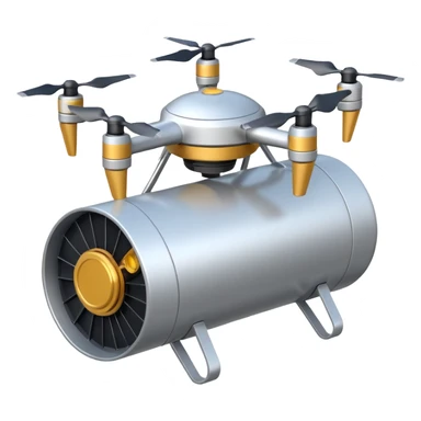 UAV power generator sticker