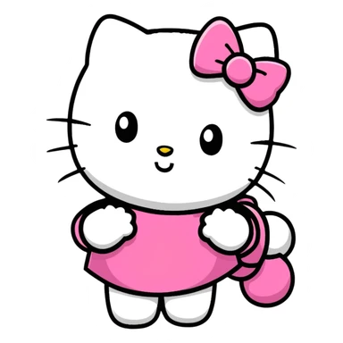 chaotic birthday message with Hello Kitty, It's Always Sunny in Philadelphia, caffeine, nicotine, weed, confetti, stickers, wild doodles everywhere sticker