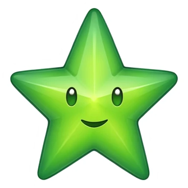 green star emoji sticker