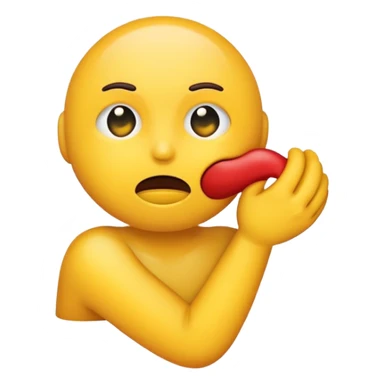 strangling emoji sticker