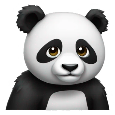 Panda in rs6 sticker