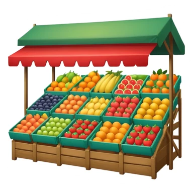 Fruit Stalls sticker