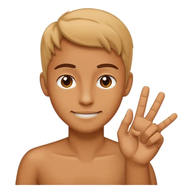 Un humain qui dit OK sticker