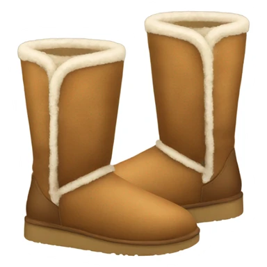 A pair of Uggs sticker
