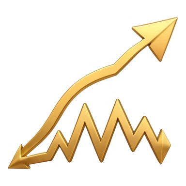 A graphics sheet in which graphic arrow is going up; Said sheet is called "Muscle mass" 📈 sticker
