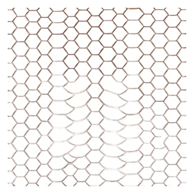 brown snake skin print sticker