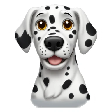 Dalmation  sticker
