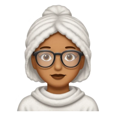 Taki powder with glasses and face sticker