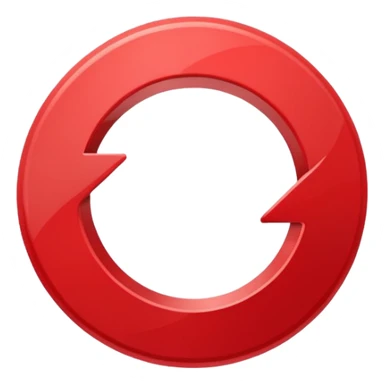 Prompt 15: "Is your backup plan."
Graphic: 🔄 Refresh/loop arrows icon (white with red highlights).
Animation: Arrows rotate smoothly.
Background: Transparent. sticker