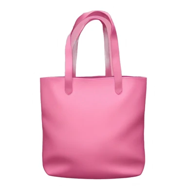 Pink totebag sticker