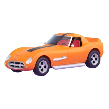 Chevrolet sports car sticker