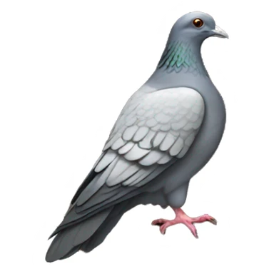 pigeon shield coat of arms  sticker
