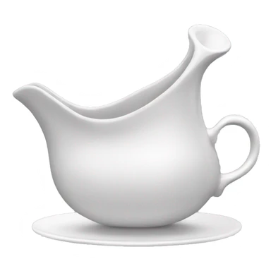 gravy boat pouring sticker
