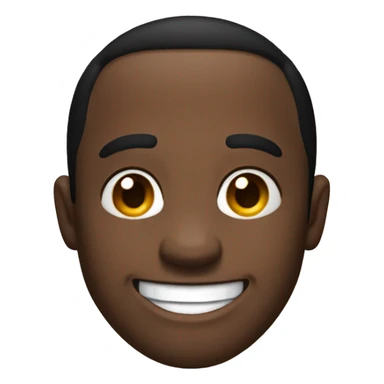 Diddy grinning sticker