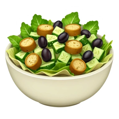BOWL DI INSALATA,  iperrealistico 4kNo tomatoes sticker