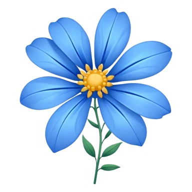Une fleure bleue fannee comme ça : 🥀 sticker