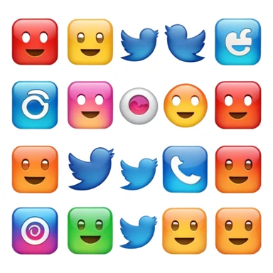 redes sociales sticker