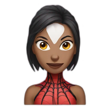 Spider woman sticker