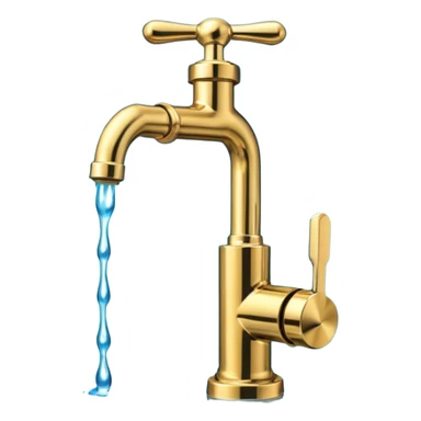 crypto currency symbol  named CryptoTap think more a tap or faucet  sticker