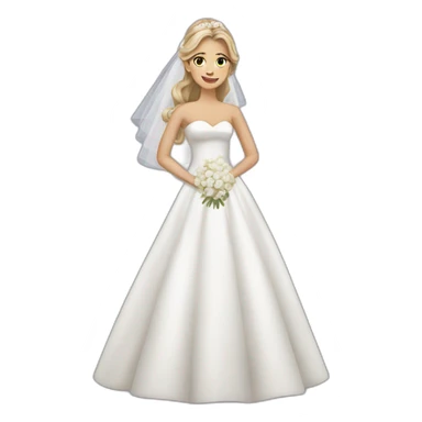 bride sticker