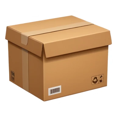 make delivery box  sticker