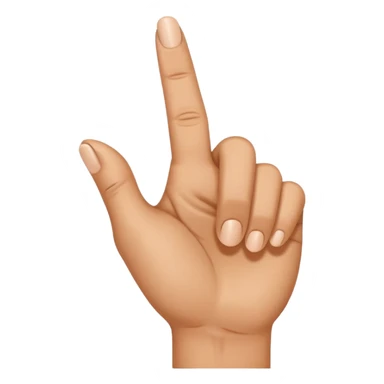 I want an emoji that looks like these👌🏻🤏🏻but i want that the the middle vinger touches the tumb and the other vingers dont. Can you do the Oke sign but than with de middle vinger sticker