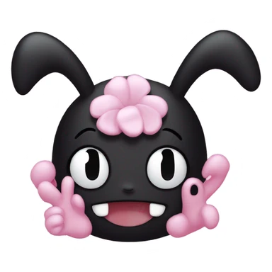 kuromi and my melody sticker