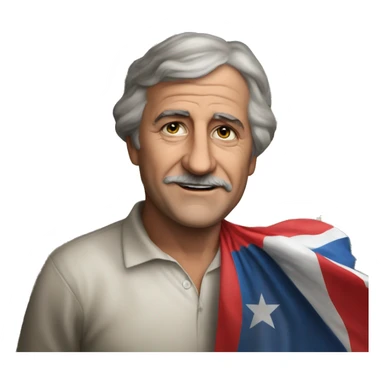 Albanese che cavalca la bandiera della propria patria  sticker